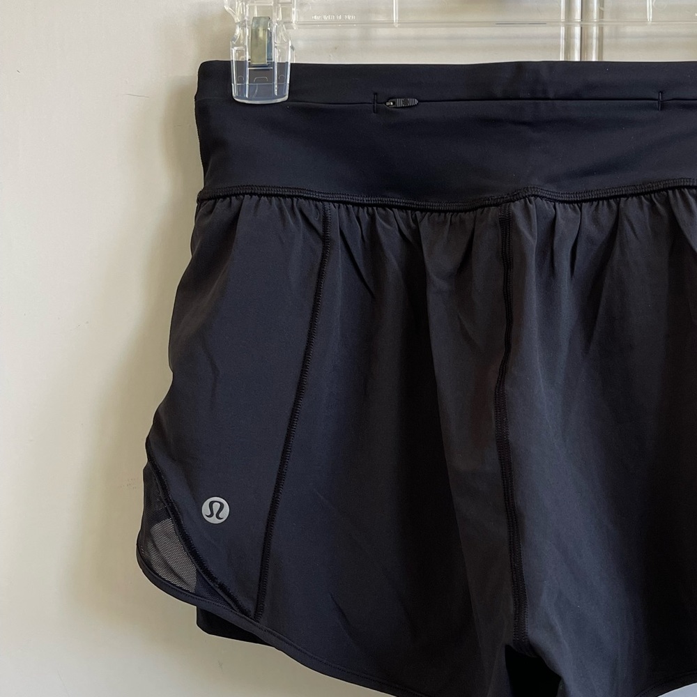 Lululemon Running Shorts Black